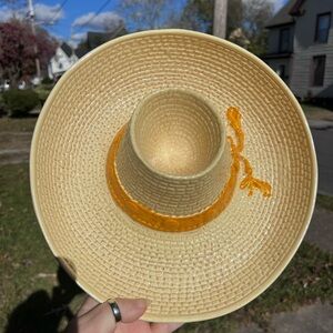 Vintage 1986 WhittierWare Chips and Salsa Part Hat with Original Box made in USA